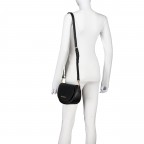 Umhängetasche Falak, Farbe: schwarz, taupe/khaki, Marke: Valentino Bags, Abmessungen in cm: 20.5x16.5x9.5, Bild 4 von 6