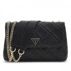 Umhängetasche Adelasia 4G-Logo, Farbe: schwarz, cognac, Marke: Guess, Abmessungen in cm: 24.5x15.5x7, Bild 1 von 8