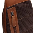 Umhängetasche Bowey, Farbe: schwarz, cognac, Marke: The Chesterfield Brand, Abmessungen in cm: 17x30x4, Bild 7 von 7