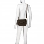Umhängetasche Big Sister Suede, Farbe: braun, taupe/khaki, Marke: Hey Marly, Abmessungen in cm: 25x17.5x6, Bild 7 von 8