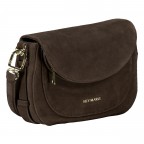 Umhängetasche Big Sister Suede, Farbe: braun, taupe/khaki, Marke: Hey Marly, Abmessungen in cm: 25x17.5x6, Bild 2 von 8