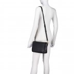 Umhängetasche Foxy Relove Recycle, Farbe: schwarz, beige, Marke: Valentino Bags, Abmessungen in cm: 24x17x9, Bild 4 von 6