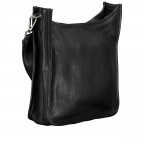 Umhängetasche Just-Pure Liara JP-13430, Farbe: anthrazit, blau/petrol, Marke: Harbour 2nd, Abmessungen in cm: 26x28.5x9, Bild 2 von 7