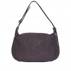 Umhängetasche Velours, Farbe: grau, braun, taupe/khaki, grün/oliv, rot/weinrot, beige, Marke: Hausfelder Manufaktur, Abmessungen in cm: 28x17x9.5, Bild 1 von 7