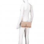 Umhängetasche / Clutch Divina Summer, Farbe: schwarz, cognac, Marke: Valentino Bags, Abmessungen in cm: 26.5x15.5x7, Bild 5 von 6