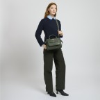 Umhängetasche Crossbody M mit austauschbarer Fronttasche, Farbe: blau/petrol, grün/oliv, Marke: Cabaia, Abmessungen in cm: 26x20x14, Bild 4 von 6