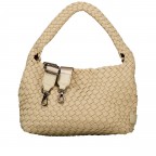 Umhängetasche Ines mit herausnehmbarem Etui, Farbe: schwarz, blau/petrol, beige, Marke: blingberlin, Abmessungen in cm: 24.5x17x9.5, Bild 2 von 9