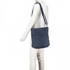 Umhängetasche Mademoiselle M12, Farbe: schwarz, anthrazit, grau, blau/petrol, braun, cognac, taupe/khaki, grün/oliv, rot/weinrot, rosa/pink, orange, gelb, beige, Marke: Zwei, Abmessungen in cm: 32x31x13, Bild 6 von 9