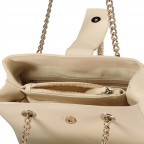 Tasche Divina Argento, Farbe: metallic, Marke: Valentino Bags, Abmessungen in cm: 30x23x10, Bild 8 von 8