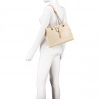 Tasche Divina Argento, Farbe: metallic, Marke: Valentino Bags, Abmessungen in cm: 30x23x10, Bild 7 von 8