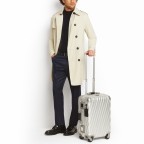 Koffer 19Degree International Carry On 4-Rollen 56 cm Silver, Farbe: metallic, Marke: Tumi, EAN: 0742315355221, Abmessungen in cm: 35.5x56x23, Bild 3 von 6