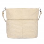 Umhängetasche Mademoiselle M8 Cord Creme, Farbe: beige, Marke: Zwei, EAN: 4250257942295, Abmessungen in cm: 25x23x10, Bild 4 von 10