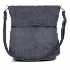 Umhängetasche Mademoiselle M12 Cord Polar, Farbe: blau/petrol, Marke: Zwei, EAN: 4250257940185, Abmessungen in cm: 31x32x13, Bild 3 von 8