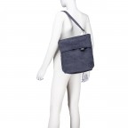Umhängetasche Mademoiselle M12 Cord Polar, Farbe: blau/petrol, Marke: Zwei, EAN: 4250257940185, Abmessungen in cm: 31x32x13, Bild 5 von 8