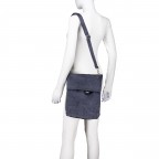 Umhängetasche Mademoiselle M12 Cord Polar, Farbe: blau/petrol, Marke: Zwei, EAN: 4250257940185, Abmessungen in cm: 31x32x13, Bild 6 von 8