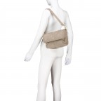 Umhängetasche Mademoiselle M60 Cord Mocca, Farbe: taupe/khaki, Marke: Zwei, EAN: 4250257940239, Abmessungen in cm: 33x19x10, Bild 4 von 7
