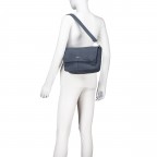 Umhängetasche Mademoiselle M60 Nubuk Blue, Farbe: blau/petrol, Marke: Zwei, EAN: 4250257935136, Abmessungen in cm: 33x19x10, Bild 4 von 8