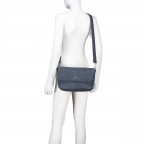 Umhängetasche Mademoiselle M60 Nubuk Blue, Farbe: blau/petrol, Marke: Zwei, EAN: 4250257935136, Abmessungen in cm: 33x19x10, Bild 6 von 8