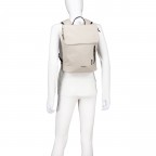 Rucksack CAR130 mit Laptopfach 13 Zoll Sand, Farbe: beige, Marke: Zwei, EAN: 4250257929746, Abmessungen in cm: 26x37x15, Bild 4 von 5