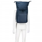 Rucksack Moderny Rolltop Backpack 15.6 Zoll erweiterbar Blue, Farbe: blau/petrol, Marke: Samsonite, EAN: 5400520420534, Abmessungen in cm: 29x42x15, Bild 8 von 13