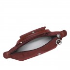 Kosmetiktasche Le Pliage One Pochette Bordeaux, Farbe: rot/weinrot, Marke: Longchamp, EAN: 3597922909889, Abmessungen in cm: 17x11x5.5, Bild 5 von 6