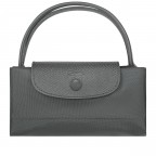 Handtasche Le Pliage One S Anthracite, Farbe: anthrazit, Marke: Longchamp, EAN: 3597922915026, Abmessungen in cm: 23x22x14, Bild 6 von 7