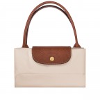 Handtasche Le Pliage L Papier, Farbe: beige, Marke: Longchamp, EAN: 3597922910014, Abmessungen in cm: 33x25x18, Bild 7 von 8
