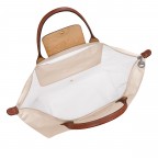 Handtasche Le Pliage L Papier, Farbe: beige, Marke: Longchamp, EAN: 3597922910014, Abmessungen in cm: 33x25x18, Bild 6 von 8