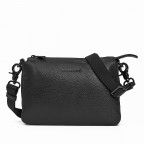 Umhängetasche Mellow Leather FZT82 Nero, Farbe: schwarz, Marke: Mandarina Duck, EAN: 8032803787439, Abmessungen in cm: 23x15.5x5, Bild 1 von 6