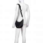 Beuteltasche Zita M Black, Farbe: schwarz, Marke: AIGNER, EAN: 4055539647871, Abmessungen in cm: 35x23x7.5, Bild 4 von 7