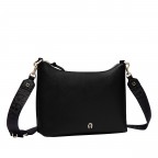 Beuteltasche Zita S Black, Farbe: schwarz, Marke: AIGNER, EAN: 4055539647390, Abmessungen in cm: 30x22x9, Bild 2 von 6