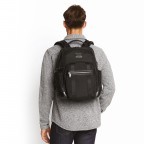 Rucksack Alpha Bravo Nathan Black, Farbe: schwarz, Marke: Tumi, EAN: 0742315550985, Abmessungen in cm: 35.5x40.5x17, Bild 6 von 8