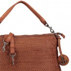 Beuteltasche Soft-Weaving Maureen B3.9811 Charming Cognac, Farbe: cognac, Marke: Harbour 2nd, EAN: 4046478044661, Abmessungen in cm: 36x29x10.5, Bild 9 von 9