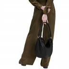 Beuteltasche Basic Lova Hobo Oakmoss, Farbe: taupe/khaki, Marke: Liebeskind Berlin, EAN: 4064657321228, Abmessungen in cm: 36x34x2, Bild 3 von 5