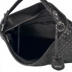 Tasche Elvi Small Black, Farbe: schwarz, Marke: Abro, EAN: 4061724035132, Abmessungen in cm: 32x29x12, Bild 8 von 9