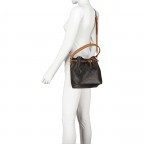 Beuteltasche Cortina Piazza Franziska SVO Dark Brown, Farbe: braun, Marke: Joop!, EAN: 4053533978342, Bild 8 von 10