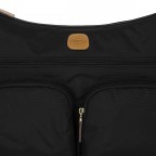 Umhängetasche X-BAG & X-Travel, Farbe: schwarz, grau, blau/petrol, braun, grün/oliv, rot/weinrot, orange, Marke: Brics, Abmessungen in cm: 34x24x8, Bild 7 von 7
