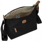 Beuteltasche X-BAG & X-Travel, Farbe: schwarz, grau, blau/petrol, braun, grün/oliv, rot/weinrot, Marke: Brics, Abmessungen in cm: 30x20x13, Bild 6 von 7
