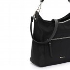 Beuteltasche Johanna Black, Farbe: schwarz, Marke: Tamaris, EAN: 4063512064812, Abmessungen in cm: 27.5x27x12, Bild 5 von 5