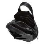 Beuteltasche Lilly Pebble Tote M Black, Farbe: schwarz, Marke: Liebeskind Berlin, EAN: 4064657036627, Abmessungen in cm: 32x28x14, Bild 4 von 5
