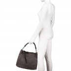 Beuteltasche Kaleido Kaia Grey, Farbe: grau, Marke: Abro, EAN: 4061724932110, Abmessungen in cm: 37x32x14, Bild 4 von 8