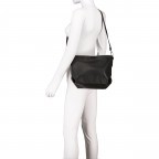 Beuteltasche Blau, Farbe: blau/petrol, Marke: Hausfelder Manufaktur, EAN: 4065646010758, Abmessungen in cm: 33x23x13, Bild 5 von 6