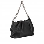 Beuteltasche Schwarz, Farbe: schwarz, Marke: Hausfelder Manufaktur, EAN: 4065646010949, Abmessungen in cm: 30x23x8, Bild 2 von 7