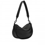 Beuteltasche Fab3 Hobo S Black, Farbe: schwarz, Marke: Liebeskind Berlin, EAN: 4099593005826, Abmessungen in cm: 24x15x6, Bild 2 von 5