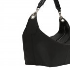 Beuteltasche Liza Hobo Black, Farbe: schwarz, Marke: Liebeskind Berlin, EAN: 4099593010851, Abmessungen in cm: 24x22x15, Bild 5 von 5