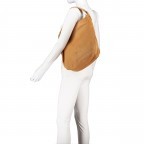 Beuteltasche Waxy Braun, Farbe: braun, Marke: Hausfelder Manufaktur, EAN: 4065646011564, Abmessungen in cm: 27x31x12.5, Bild 4 von 5