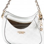 Beuteltasche Abey White, Farbe: weiß, Marke: Guess, EAN: 0190231669692, Abmessungen in cm: 24x21x8, Bild 6 von 6