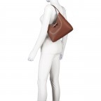 Beuteltasche Roseau Shopper M Grün, Farbe: grün/oliv, Marke: Longchamp, EAN: 3597922271634, Abmessungen in cm: 27x25x11, Bild 5 von 6