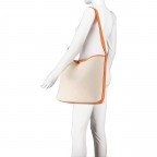 Beuteltasche 11am Ivory Orange, Farbe: orange, Marke: Abro, EAN: 4061724991360, Abmessungen in cm: 35x33x11.5, Bild 4 von 6