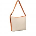 Beuteltasche 11am Ivory Orange, Farbe: orange, Marke: Abro, EAN: 4061724991360, Abmessungen in cm: 35x33x11.5, Bild 2 von 6